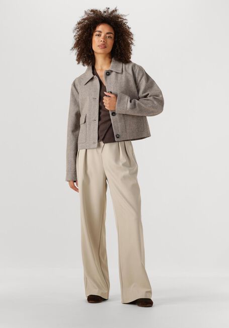 Braune NEO NOIR Jack ROMANA HERRINGBONE JACKET - large