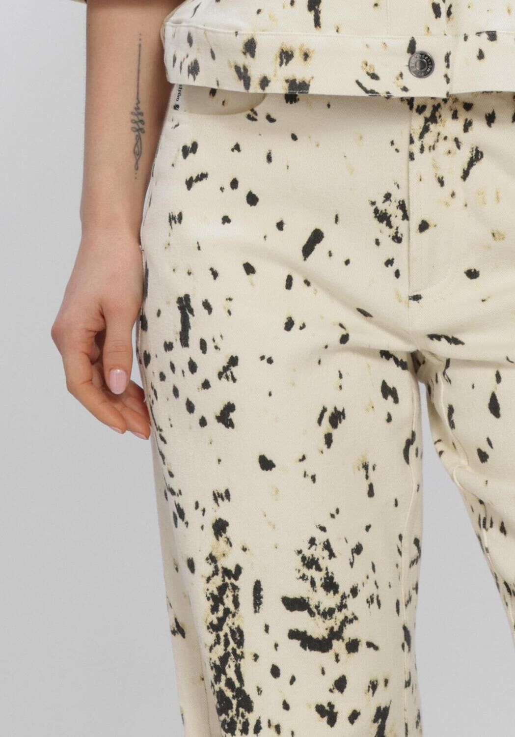 Beige MODSTR&Ouml;M Jeans ULIANAMD PRINT JEANS - large