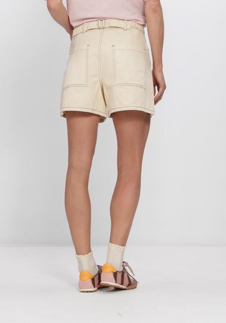 Beige OBJECT Kurze Hosen OBJANDREA HW SHORTS - large