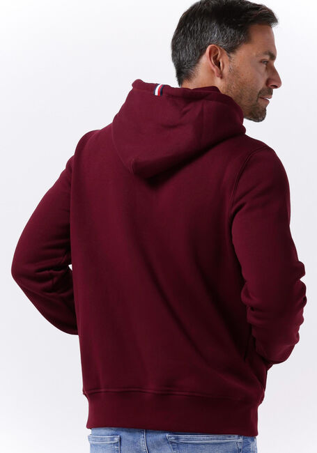 Bordeaux TOMMY HILFIGER Sweatshirt ESSENTIAL MONOGRAM HOODY - large