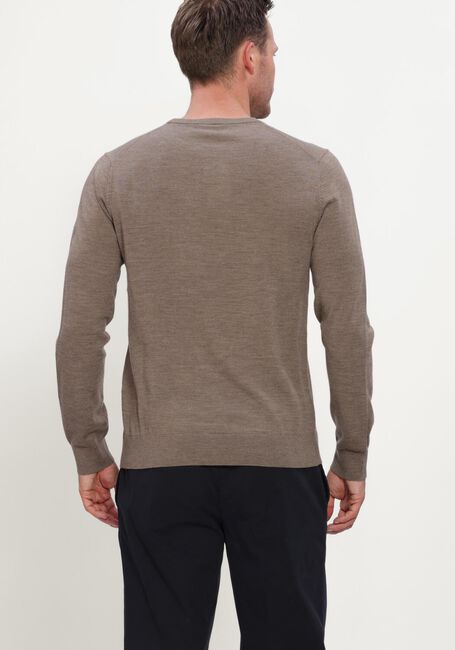 Braune PROFUOMO Pullover PULLOVER CREW NECK EXTRAFINE MERINO - large