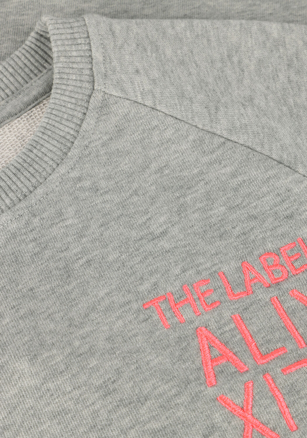 Graue ALIX MINI Minikleid KNITTED SWEATDRESS - large