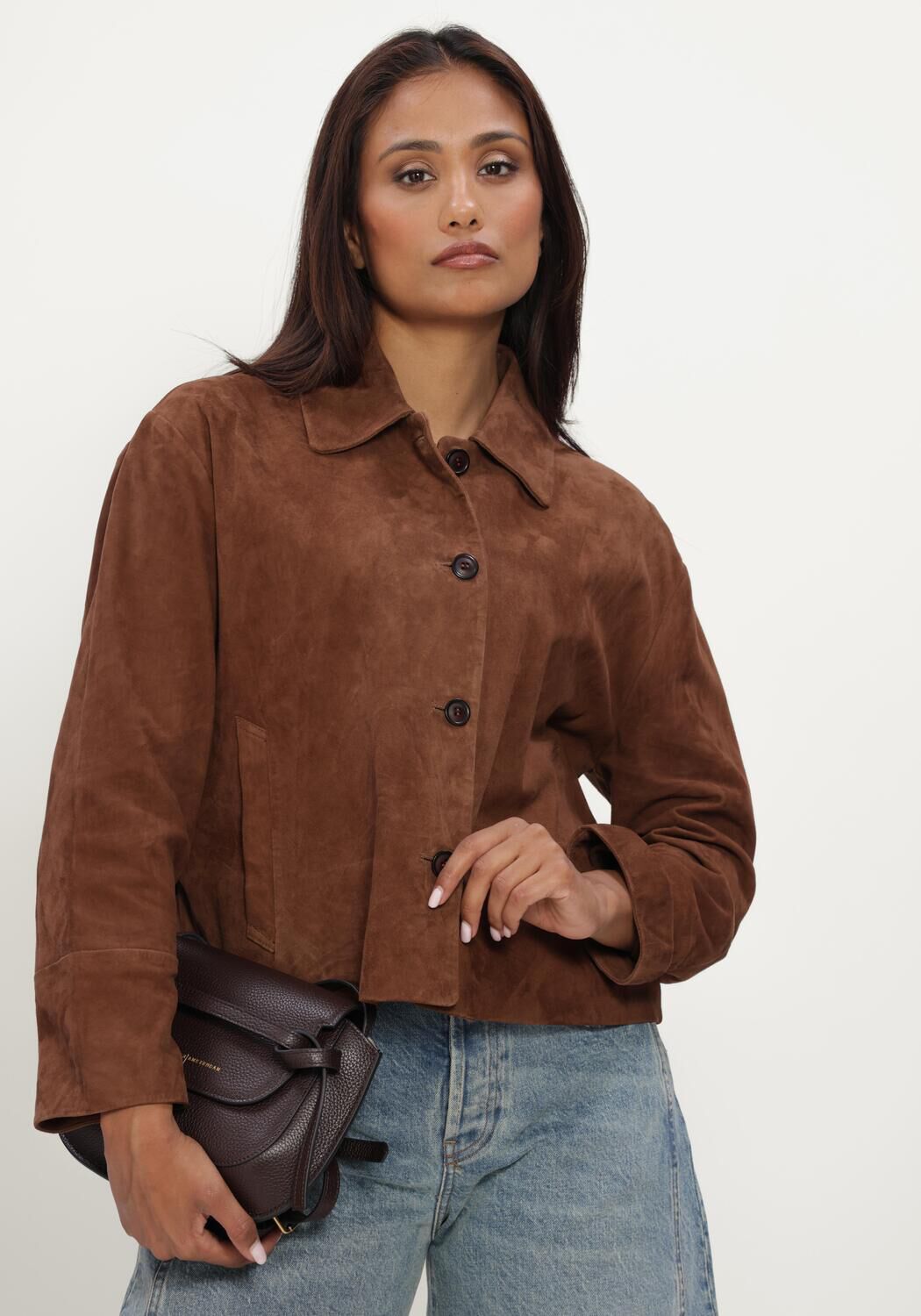 Braune STUDIO AR Jack ELAINE GOAT SUEDE - large