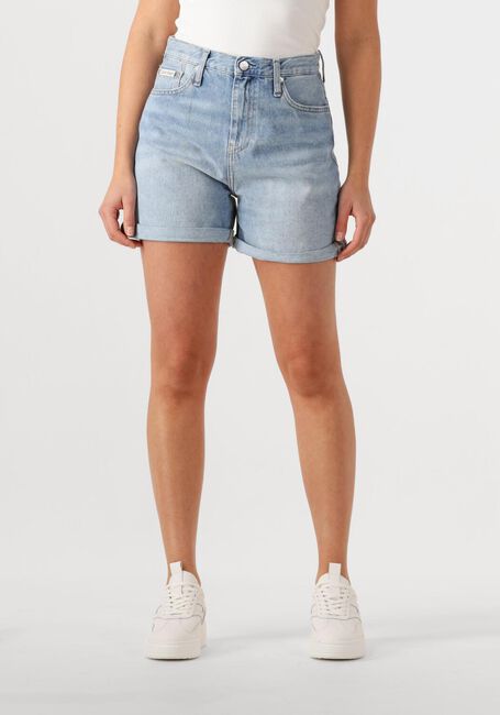 Hellblau CALVIN KLEIN Kurze Hosen MOM SHORT - large