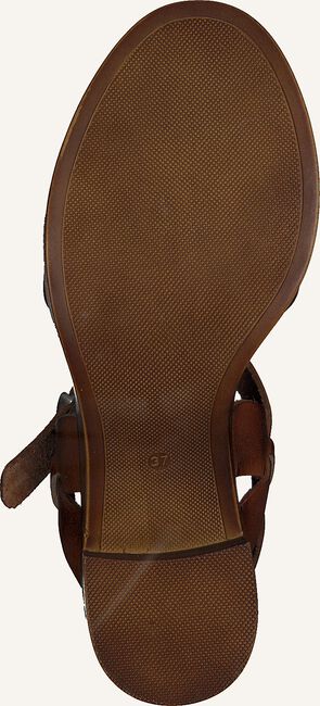 Cognacfarbene RED-RAG Flache Sandalen 79174 Cognacfarbene RED-RAG Flache Sandalen 79174 - large