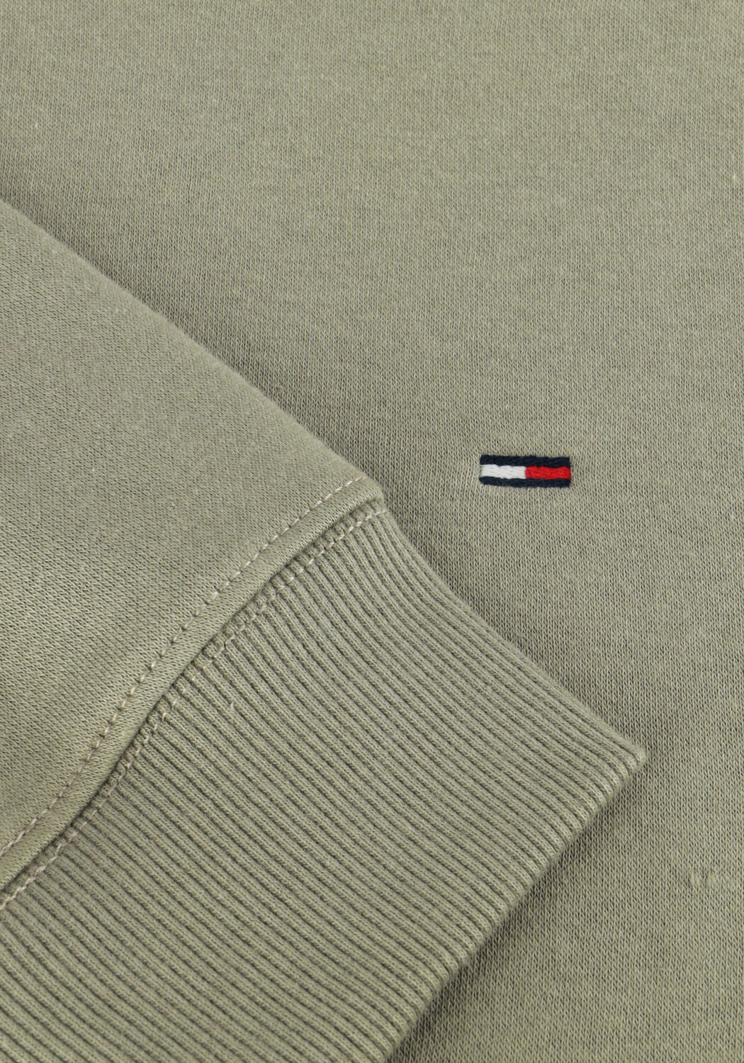 Khaki TOMMY JEANS Pullover TJM REG S FLAG CREW EXT - large