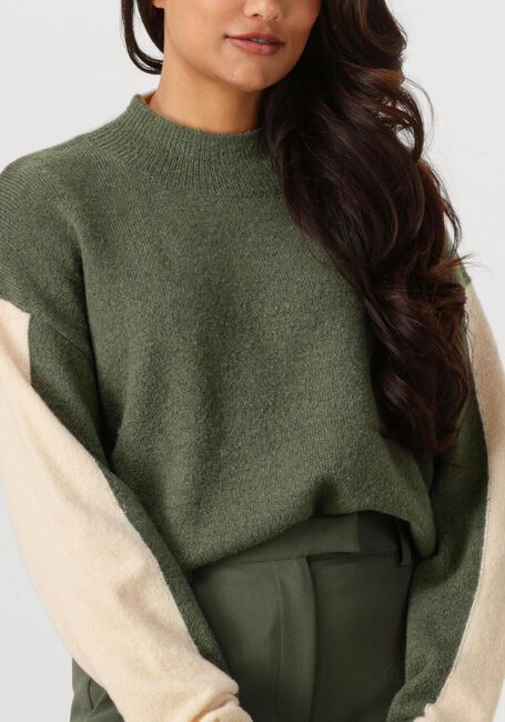 Dunkelgrün ANOTHER LABEL Pullover EMILY KNITTED PULL L/S - large