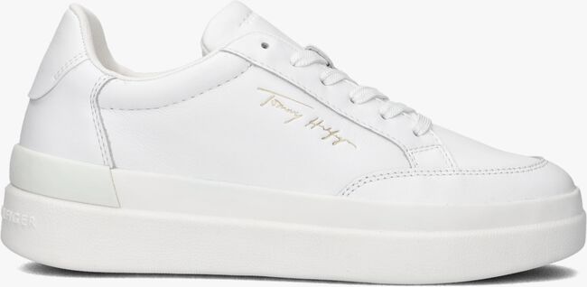 Weiße TOMMY HILFIGER Sneaker low TH SIGNATURE LEATHER - large