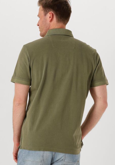 Olive PME LEGEND Polo-Shirt PIQUE GARMENT DYE - large