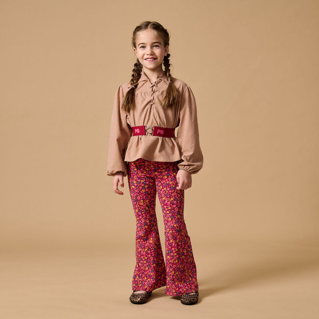 Camelfarbene PETIT BLUSH Blusen ELLA BLOUSE - large