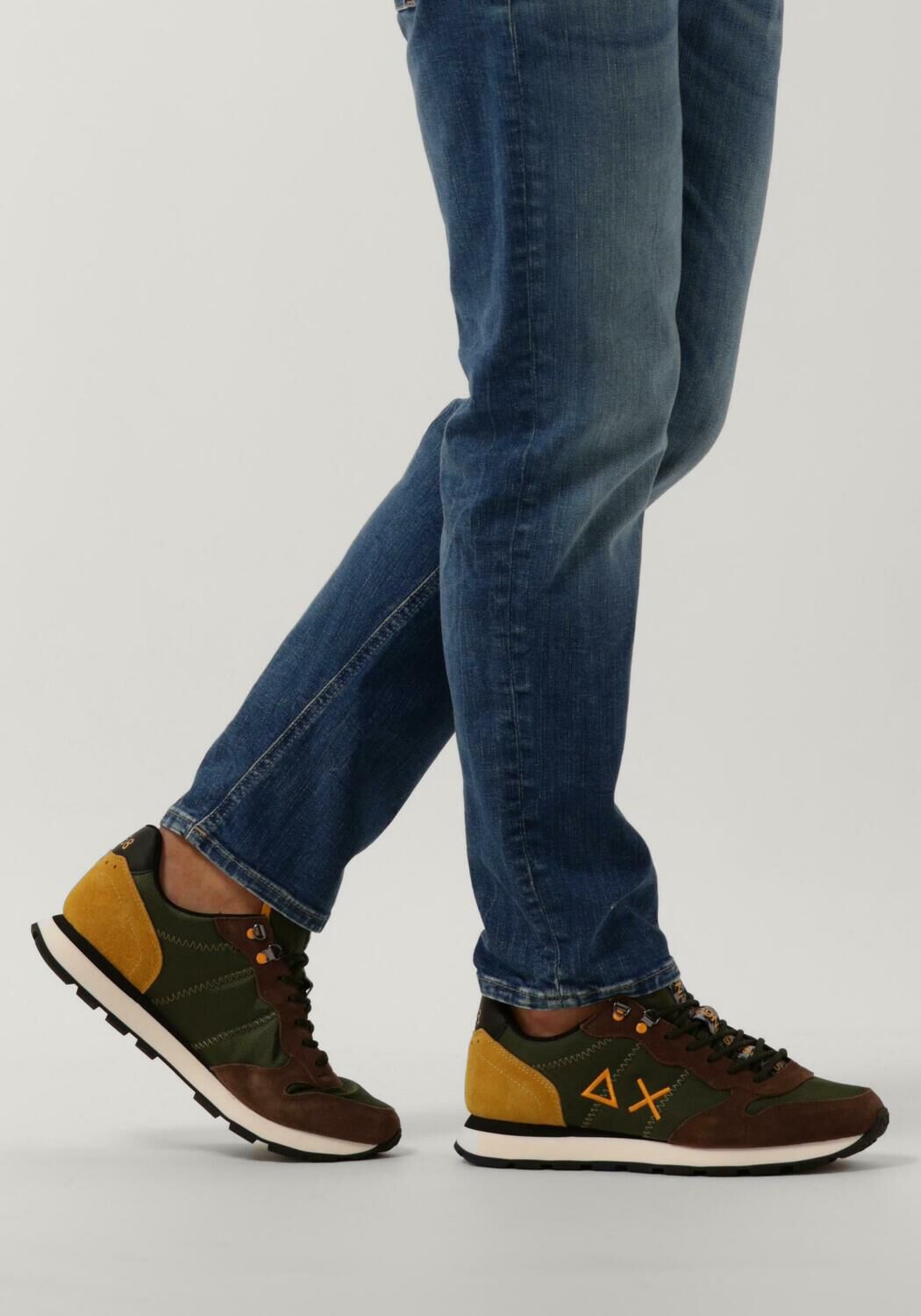 Gr&uuml;ne SUN68 Sneaker Low TOM GOES CAMPING - large