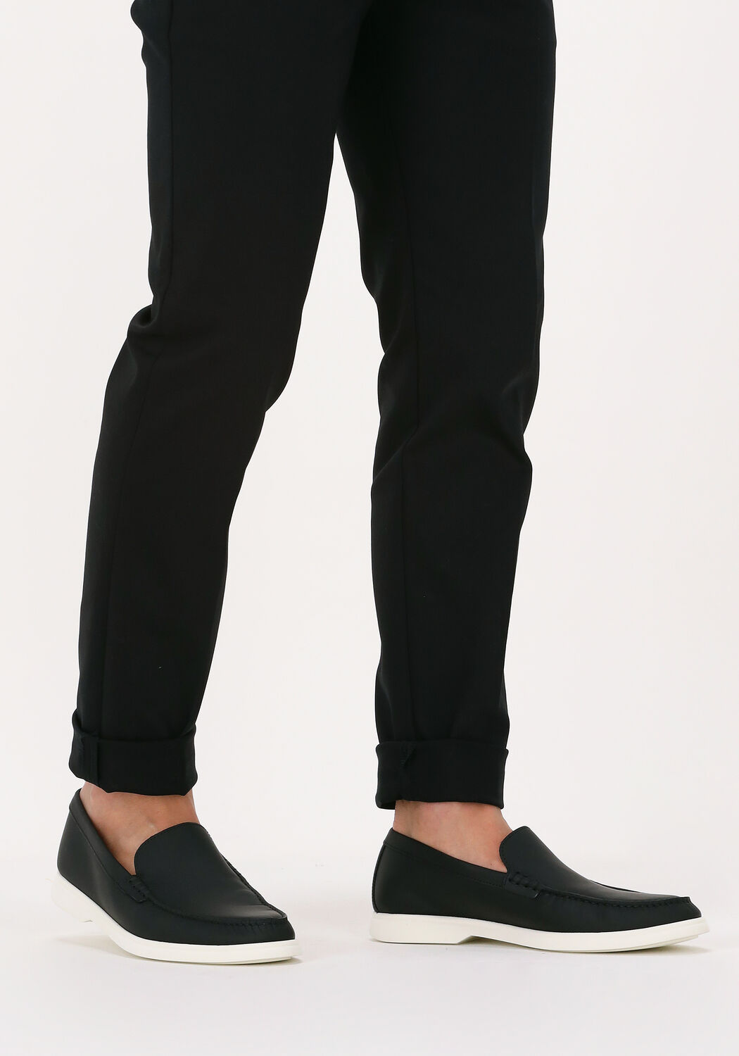 Schwarze BOSS Slipper SIENNE MOCC RB - large