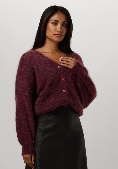 Bordeaux DES PETITS HAUTS Strickjacke ALOUISE - large