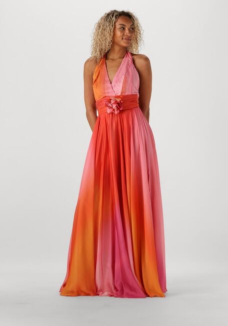 Orangene ACCESS Maxikleid 53-3378-0017 - large