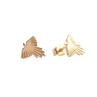 Goldfarbene ATLITW STUDIO Ohrringe PARADE EARRINGS EAGLE - medium