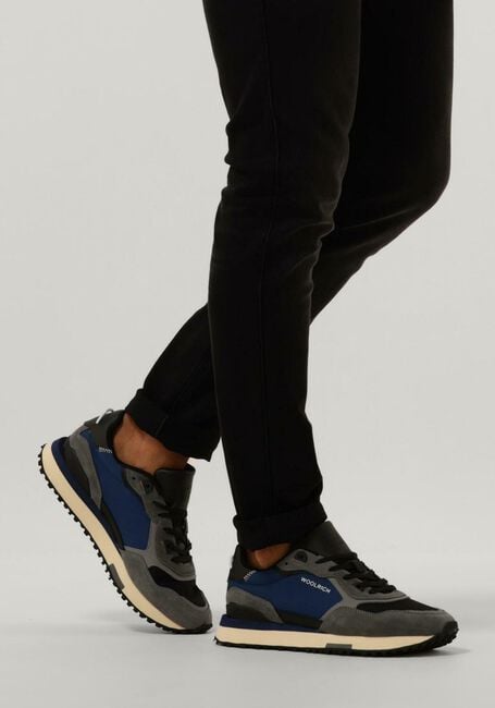 Blaue WOOLRICH Sneaker low RETRO SNEAKER MAN - large