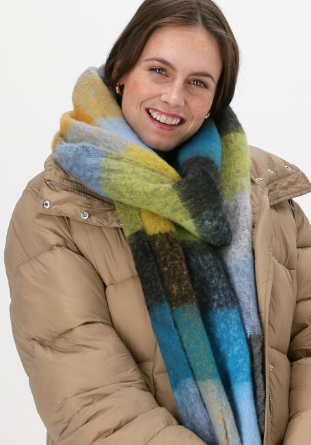 Mehrfarbige/Bunte YEHWANG Schal WINTER MAGIC - large