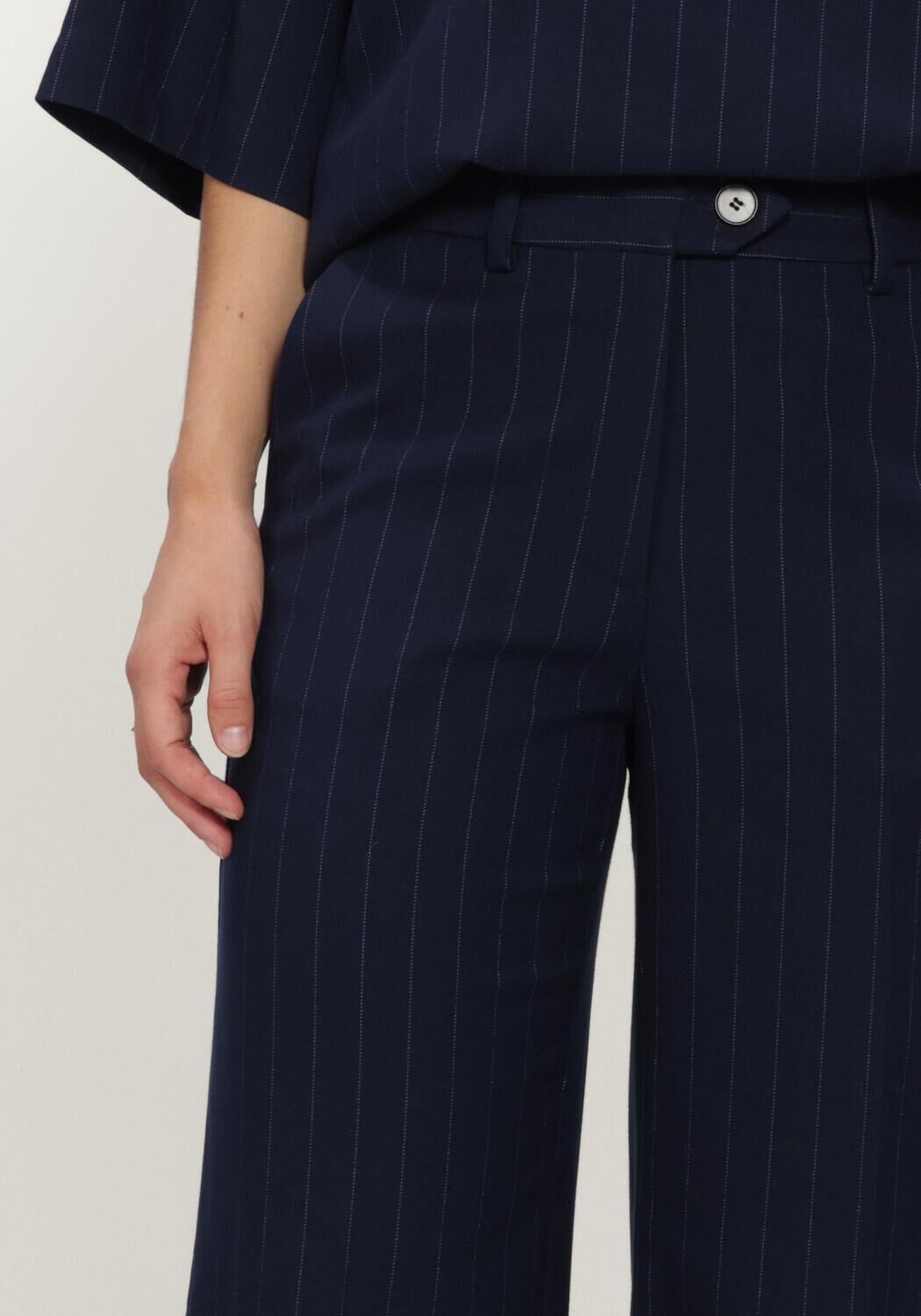 Dunkelblau CO'COUTURE Weite Hose GABIECC PIN WIDE PANT - large