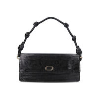 Schwarze JAN JANSEN Umhängetasche CLIMBING BAGUETTE BAG - medium