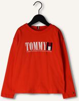 Orangene TOMMY HILFIGER Tops & T-shirts TOMMY GRAPHIC TEE L/S Orangene TOMMY HILFIGER Tops & T-shirts TOMMY GRAPHIC TEE L/S - medium
