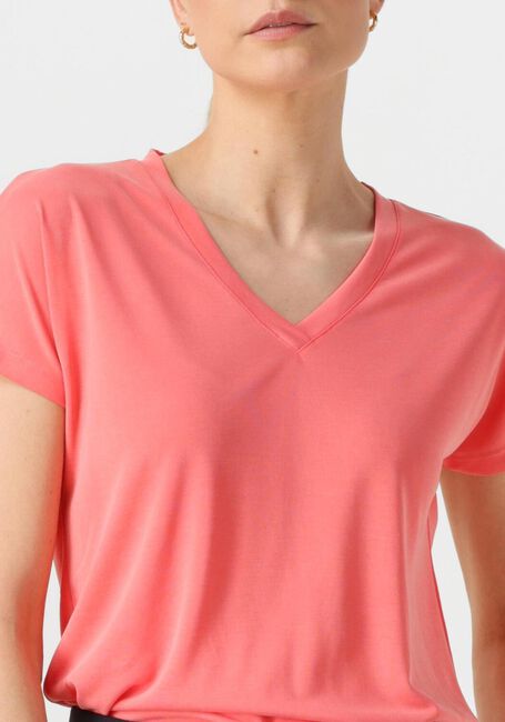 Koralle MSCH COPENHAGEN T-shirt MSCHFENYA MODAL V NECK TEE - large