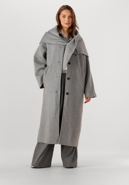 Graue EDITED Mäntel ALEA WOOL COAT - large