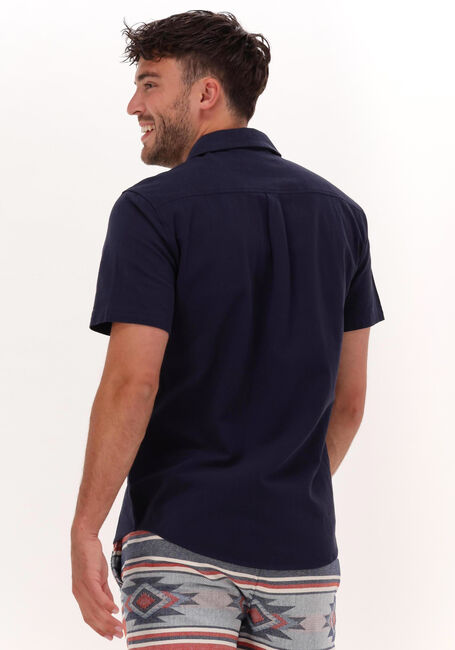 Dunkelblau ANERKJENDT Casual-Oberhemd AKLEO SEERSUCKER SS SHIRT - large