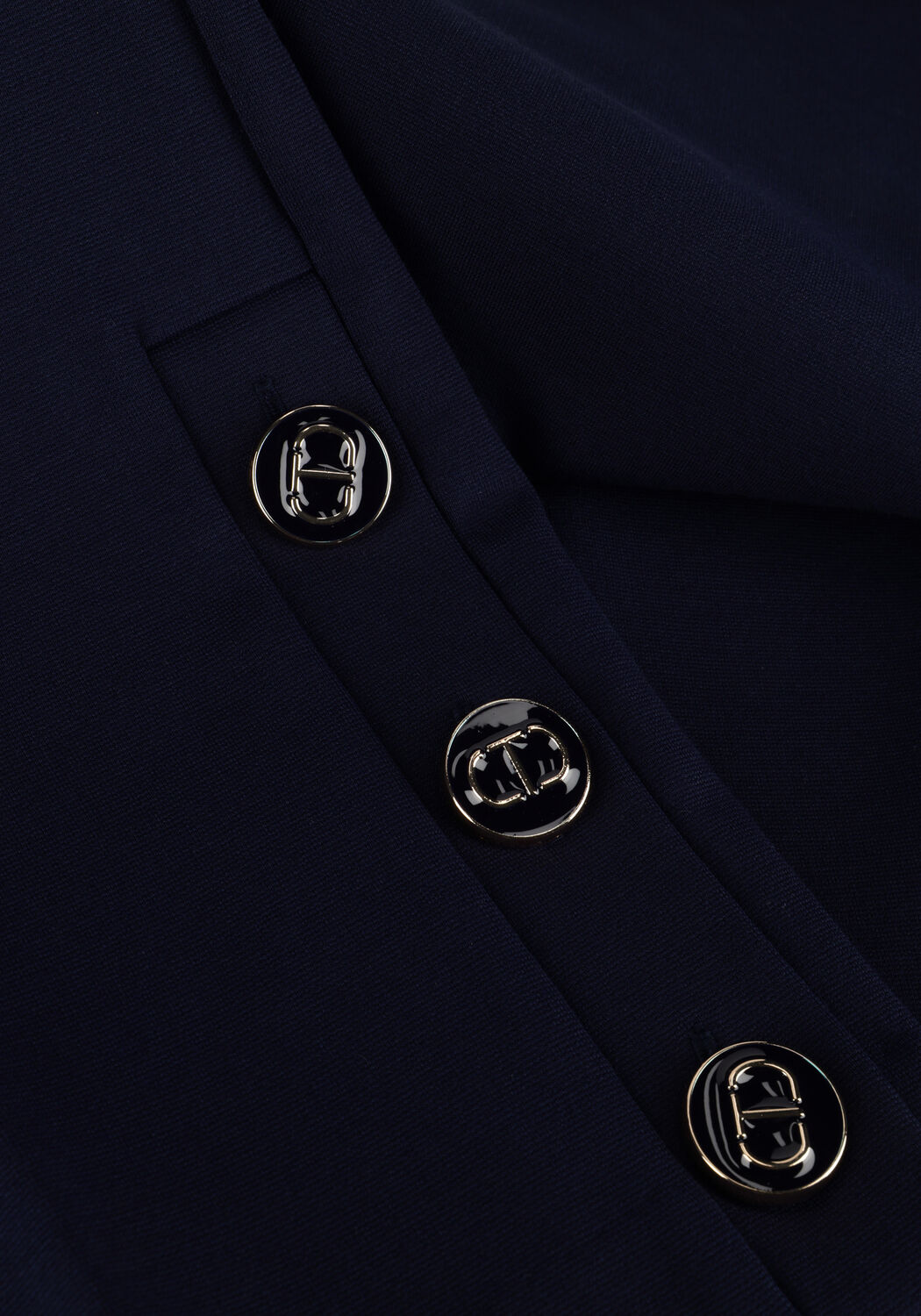 Dunkelblau TWINSET MILANO Hose 241TP2273 - large