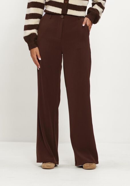 Braune YDENCE Weite Hose PANTS SOLANGE - large