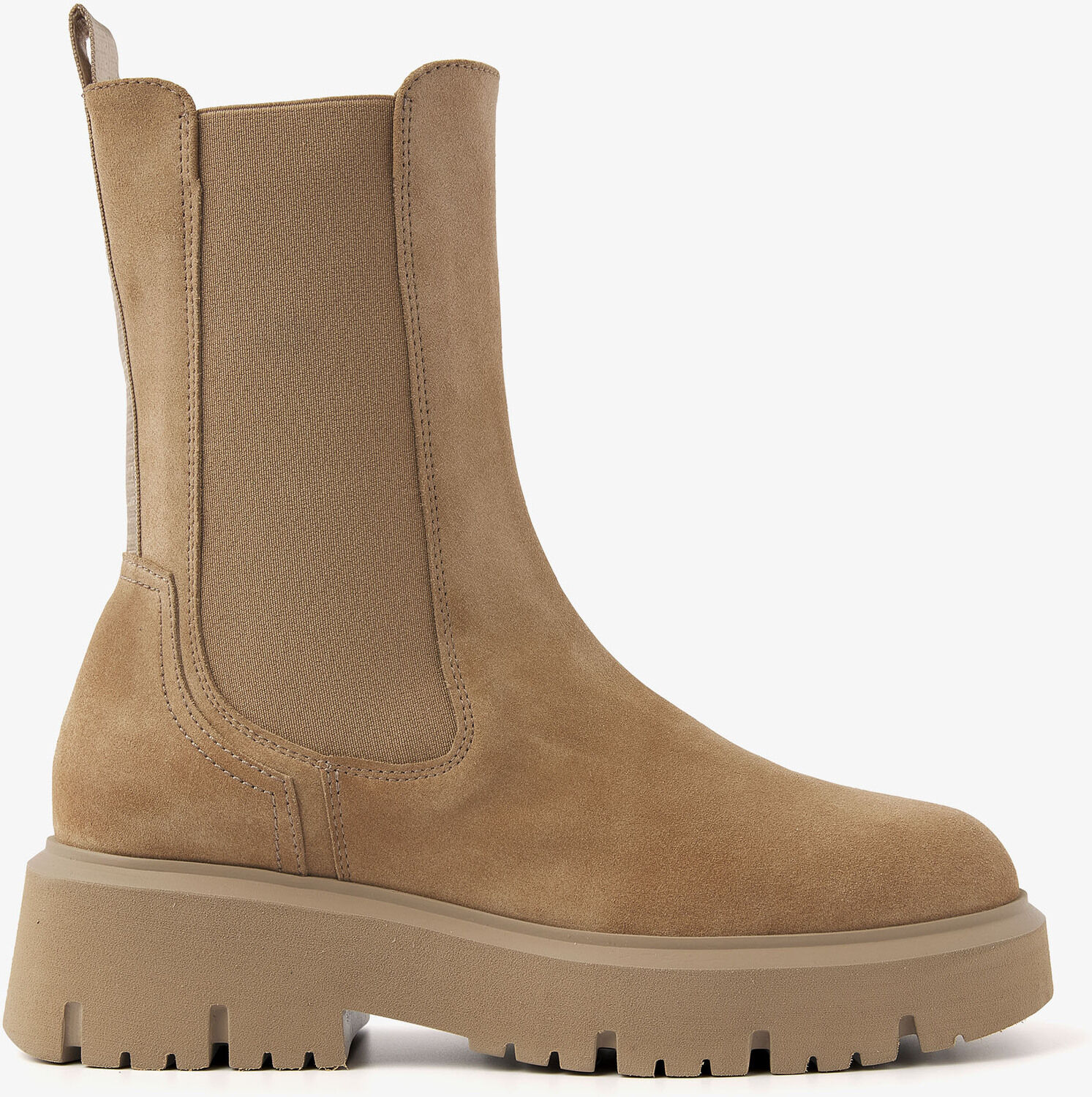 Beige VIA VAI Chelsea Boots ZIVA RUSH Omoda