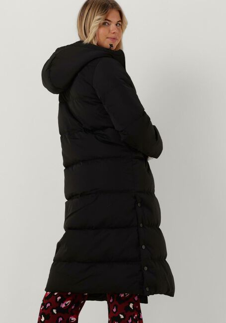 Schwarze Y.A.S. Wattierte Jack YASPUFFA LONG DOWN COAT - large