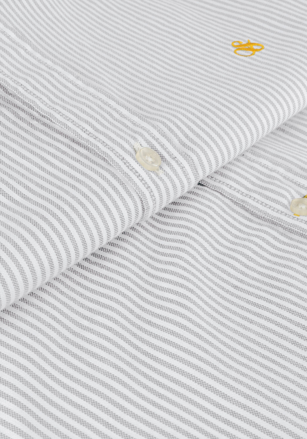 Olive SCOTCH & SODA Casual-Oberhemd ESSENTIAL OXFORD STRIPE SHIRT - large