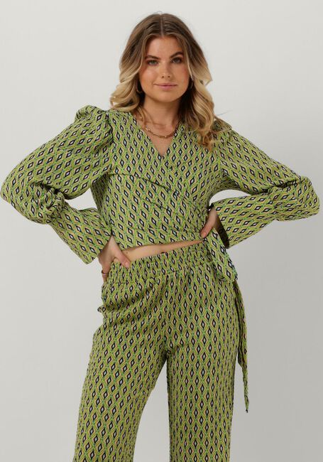 Grüne REFINED DEPARTMENT Bluse VAIRA - large
