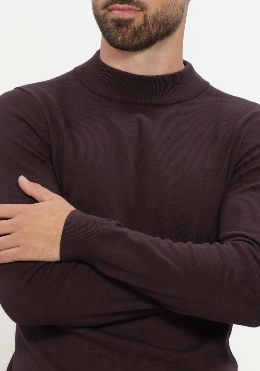 Braune MACED Pullover M-ALEX - large