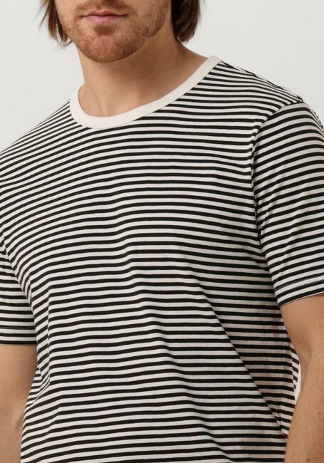 Weiße G-STAR RAW T-shirt STRIPE SLIM R T - large