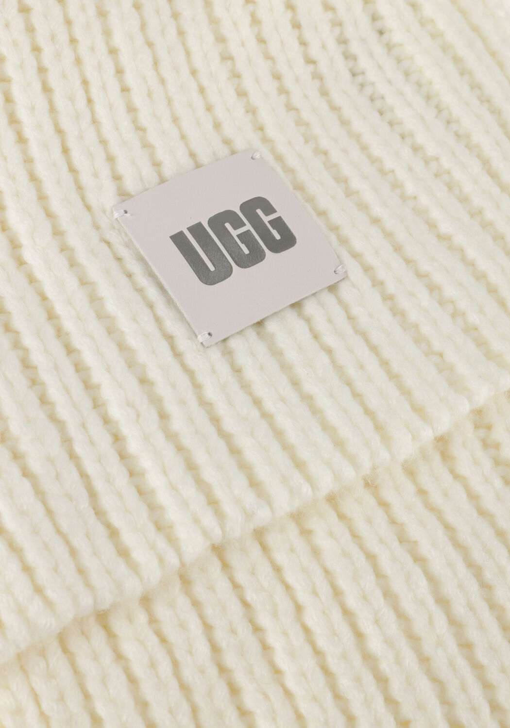 Wei&szlig;e UGG Schal CHUNKY RIB KNIT SCARF - large
