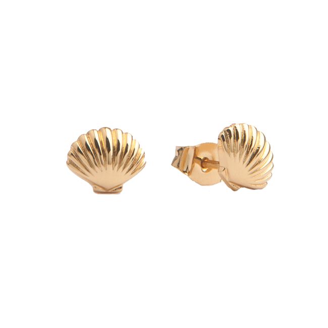 Goldfarbene ATLITW STUDIO Ohrringe PARADE EARRINGS SEA SHELL Goldfarbene ATLITW STUDIO Ohrringe PARADE EARRINGS SEA SHELL - large