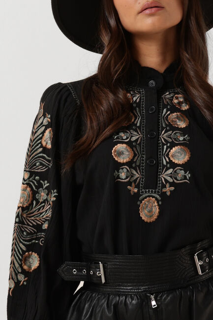 Schwarze ANTIK BATIK Blusen IGOR BLOUSE - large