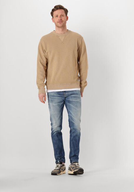 Sand SCOTCH & SODA Sweatshirt GARMENT DYE STRUCTURED SWEATSHIRT - large