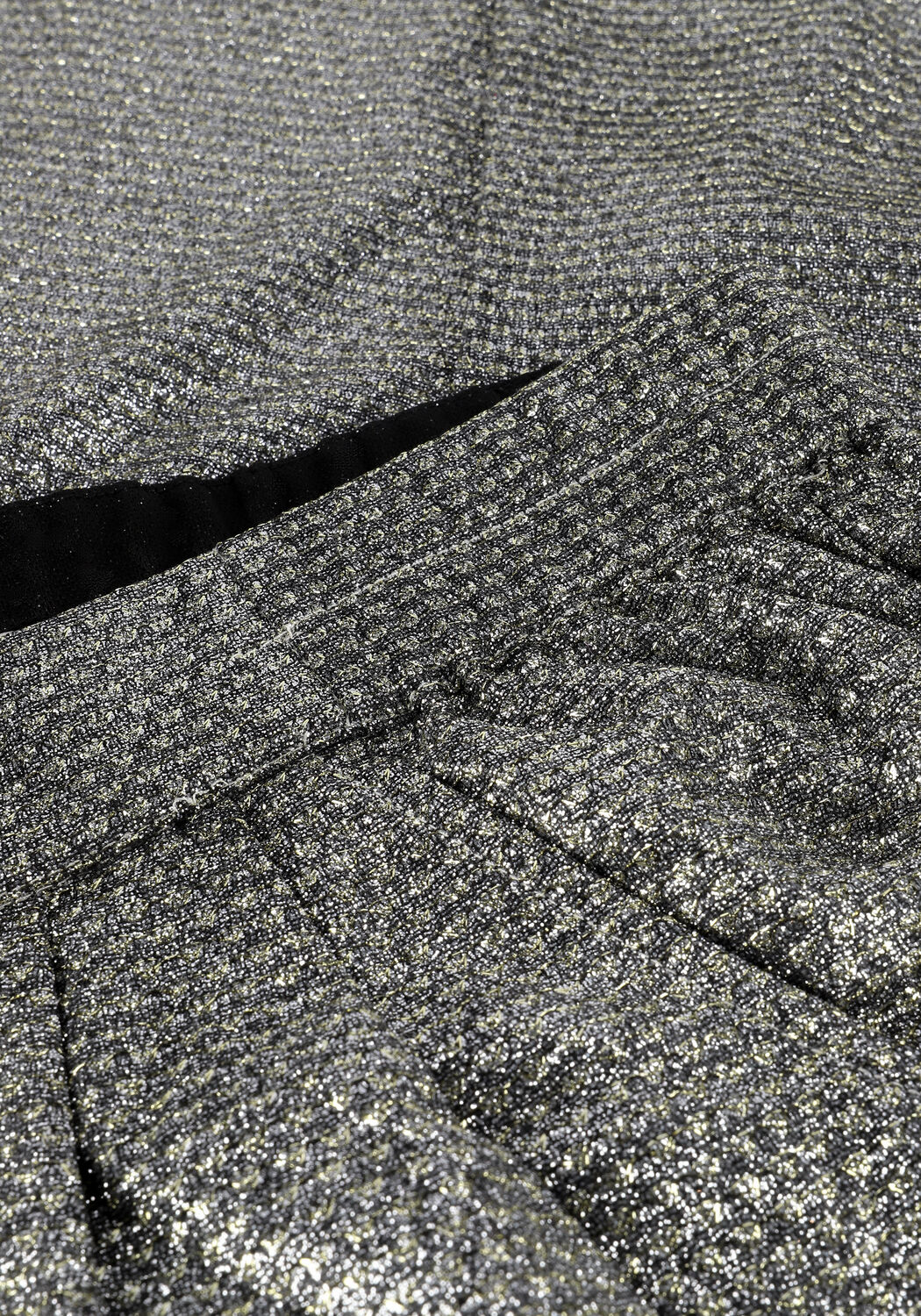 Silberne LOLLYS LAUNDRY Hose GONNA PANTS - large