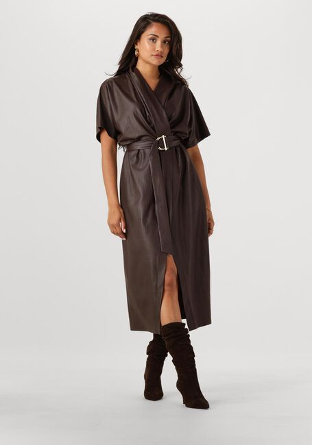 Braune CAROLINE BISS Midikleid 4164 - large