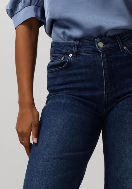 Blaue NEO NOIR Wide jeans CARLA DENIM PANTS - large