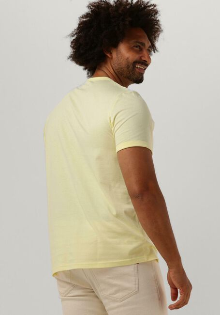 Gelbe FRED PERRY T-shirt RINGER T-SHIRT - large