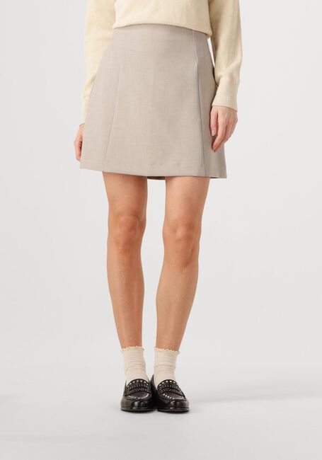 Beige SELECTED FEMME Minirock SLFRITA MW SHORT SKIRT MEL - large