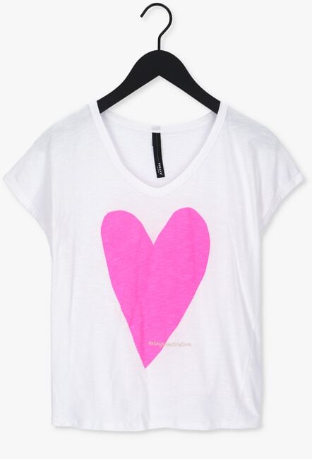 Weiße 10DAYS T-shirt TEE HEART - large