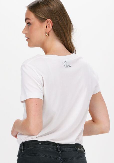Weiße MOS MOSH T-shirt CHERRIE O-SS TEE - large