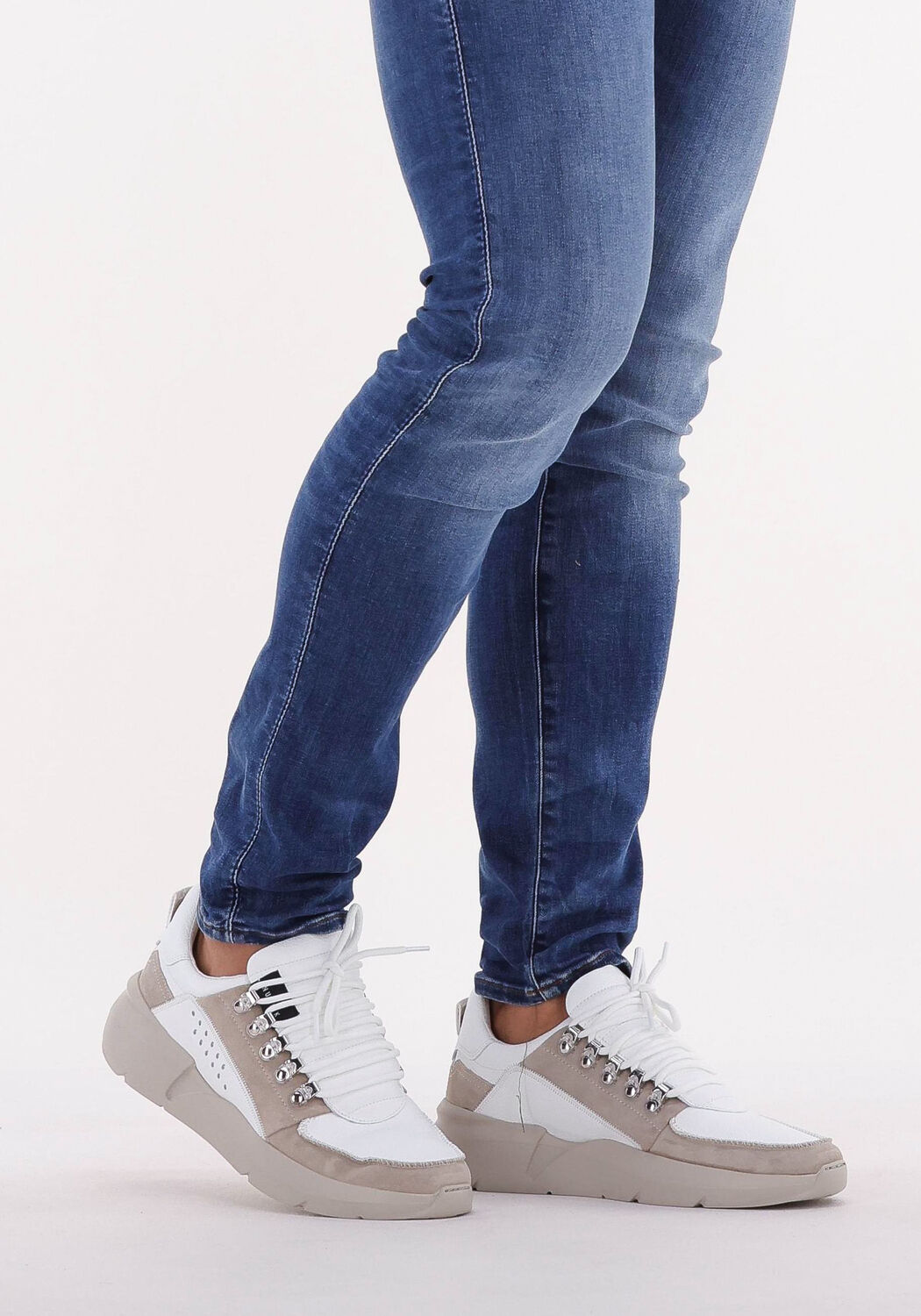 Wei&szlig;e NUBIKK Sneaker Low ROQUE ROMAN MEN - large