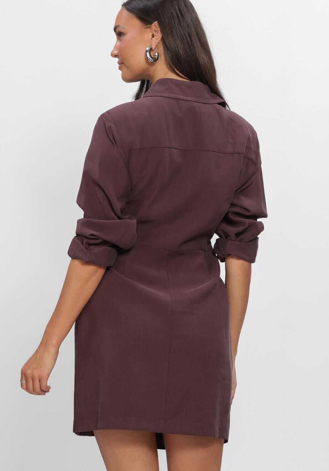Bordeaux AAIKO Minikleid YVEN TWILL TEN 545 - large