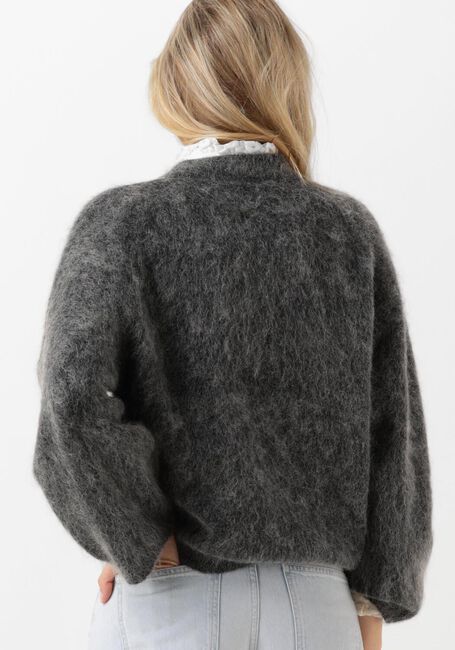 Graue SECOND FEMALE Pullover ANNELEEN KNIT O-NECK - large