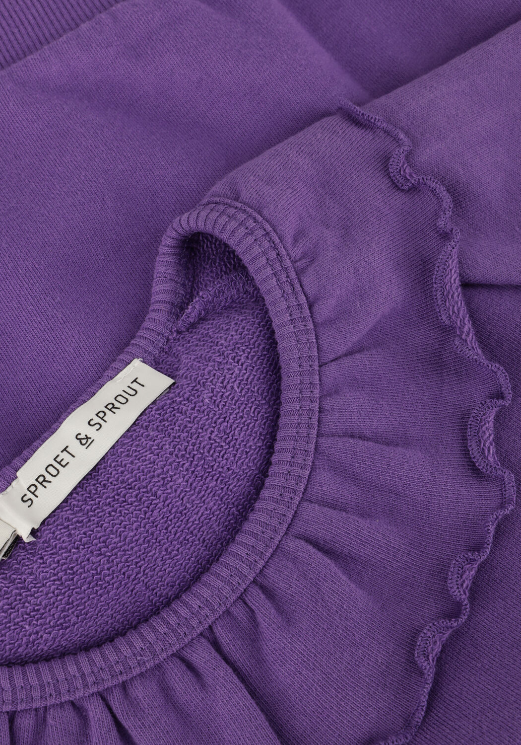 Lilane Sproet & Sprout Sweatshirt SWEATSHIRT RUFFLE COLLAR - large